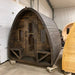 True North Large Pod Outdoor Sauna - Pine - Sauna Super