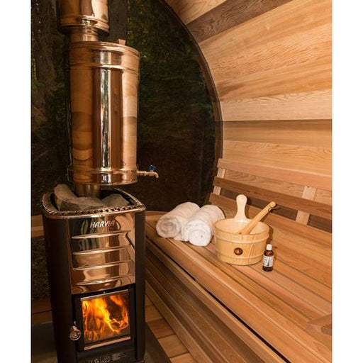 Woodburning Heaters Water Tank for Chimney (Out Top Chimney Only) SB219 Sauna Super